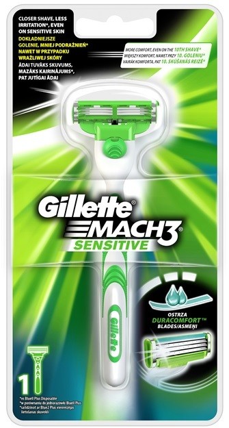 Gillette Mach 3 Sensitive borotva