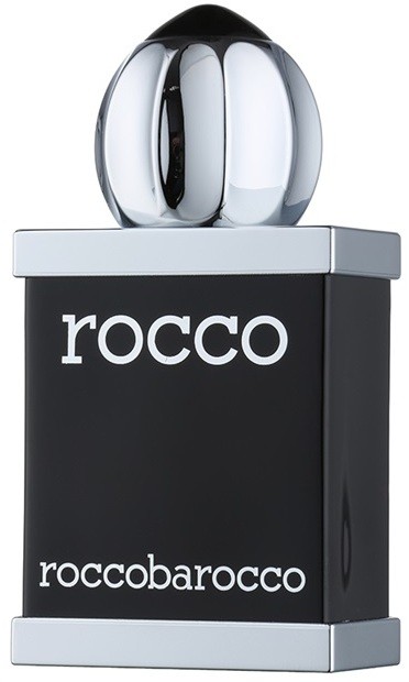 Roccobarocco Rocco Black For Men eau de toilette férfiaknak 50 ml