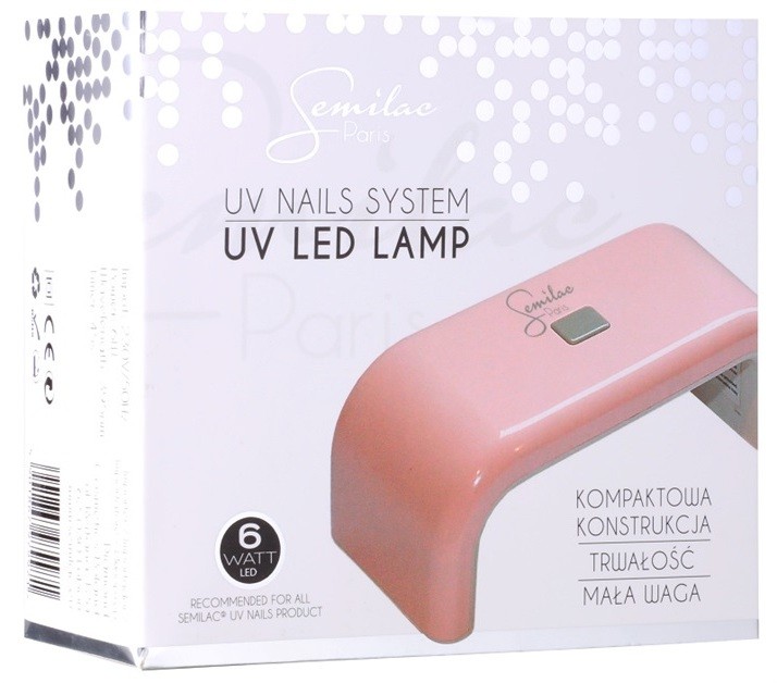 Semilac Paris Lamps&Starters LED lámpa géles körömépítéshez 6W