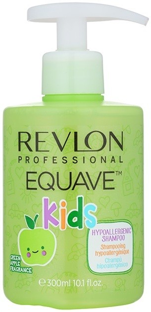 Revlon Professional Equave Kids hipoallergén sampon 2 az 1-ben gyermekeknek 3 éves kortól  300 ml