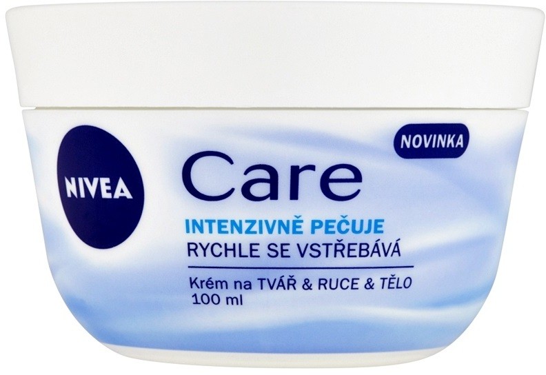 Nivea Care krém  arcra, kézre és testre  100 ml