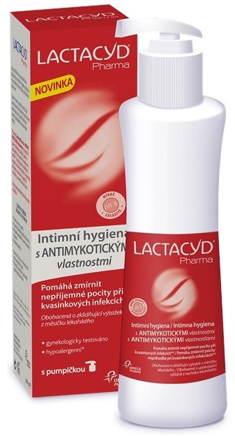 Lactacyd Pharma intim gél gombaölő tulajdonsággal  250 ml