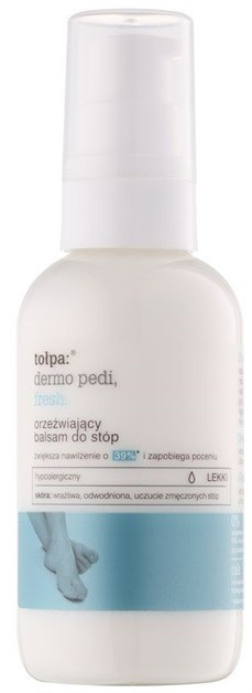 Tołpa Dermo Pedi Fresh gyengéd felpezsdítő balzsam a lábakra  75 ml