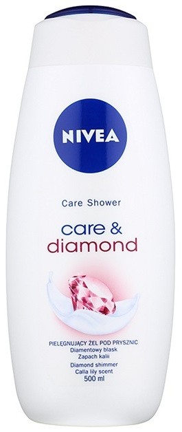 Nivea Care & Diamond ápoló tusoló gél  500 ml