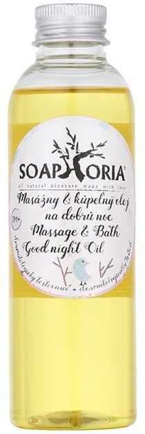 Soaphoria Babyphoria masszázs - és fürdőolaj a kellemes éjszakáért gyermekeknek  150 ml