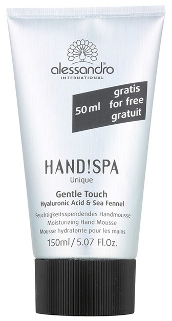 Alessandro Hand! Spa Unique Gentle Touch hidratáló hab kézre  100 ml