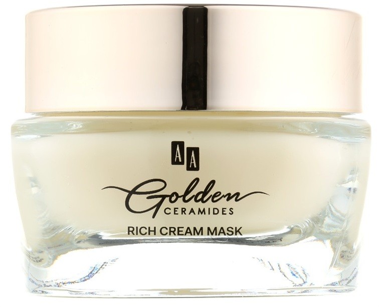 AA Cosmetics Golden Ceramides megújító krémes maszk aranytartalommal  50 ml