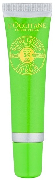 L'Occitane Shea Butter ajakbalzsam lime illattal  12 ml