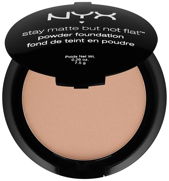 NYX Professional Makeup HD Studio kompakt púderes make-up matt hatásért árnyalat 10 Caramel 7,5 g