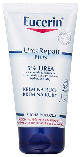 Eucerin UreaRepair PLUS kézkrém száraz bőrre 5% Urea 75 ml