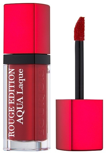 Bourjois Rouge Edition Aqua Laque hidratáló rúzs magasfényű árnyalat 05 Red my lips 7,7 ml