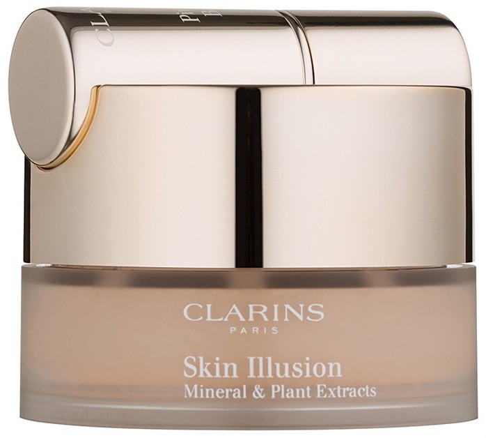 Clarins Face Make-Up Skin Illusion púderes make-up ecsettel árnyalat 112 Amber 13 g