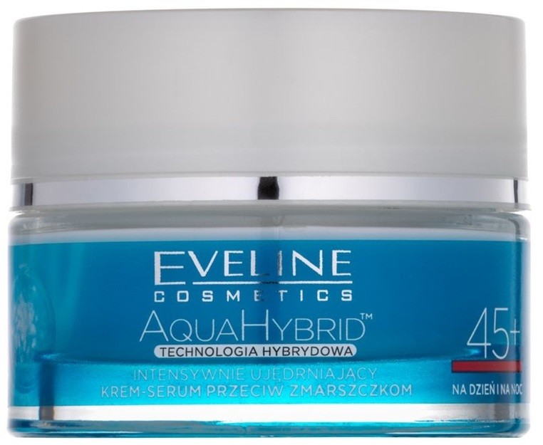 Eveline Cosmetics Aqua Hybrid intenzíven feszesítő nappali és éjszakai krém 45+  50 ml