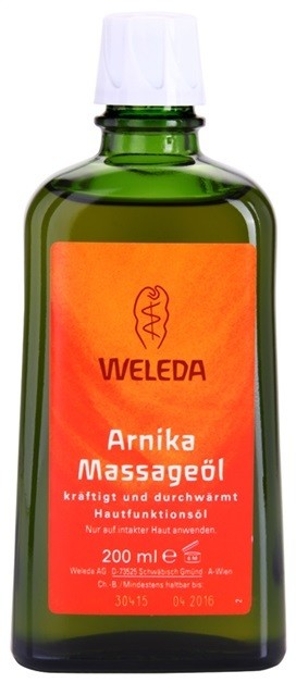 Weleda Arnica masszázsolaj árnika kivonattal  200 ml