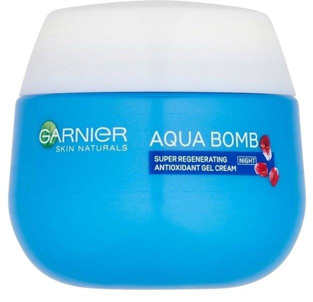 Garnier Skin Naturals Aqua Bomb regeneráló antioxidáló géles éjszakai krém  50 ml