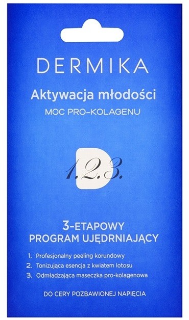 Dermika 1. 2. 3. háromfázisú feszesítő ápolás érett bőrre  3 x 2 ml