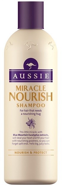 Aussie Miracle Nourish tápláló sampon hajra hajra  300 ml