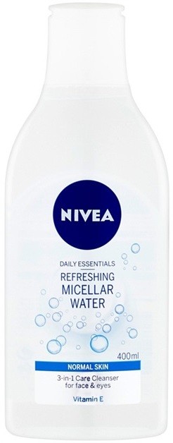 Nivea Face frissítő micelláris víz normál bőrre  400 ml