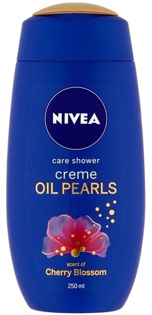 Nivea Creme Oil Pearls ápoló tusoló gél Cherry Blossom 250 ml