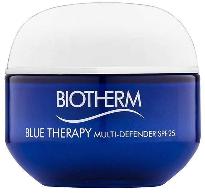 Biotherm Blue Therapy Multi Defender SPF25 ráncellenes és regeneráló krém száraz bőrre SPF 25  50 ml