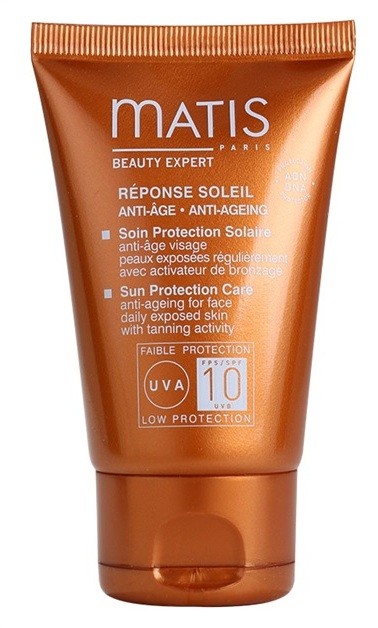 MATIS Paris Réponse Soleil ránctalanító napozókrém SPF 10  50 ml