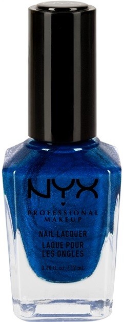 NYX Professional Makeup Nail Lacquer körömlakk árnyalat 58 Bermuda Triangle metallic 12 ml