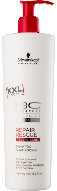 Schwarzkopf Professional BC Bonacure Repair Rescue sampon a károsult hajra  500 ml