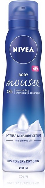 Nivea Deep Moisture testhab tápláló hatással  200 ml