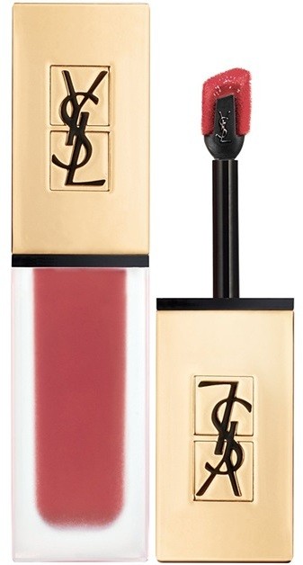 Yves Saint Laurent Tatouage Couture ultra mattító folyékony ajakrúzs árnyalat 16 Nude Emblem - Terra Cotta Pink 6 ml