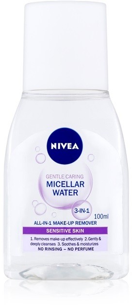 Nivea Gentle Caring nyugtató micelláris víz 3 az 1-ben  100 ml