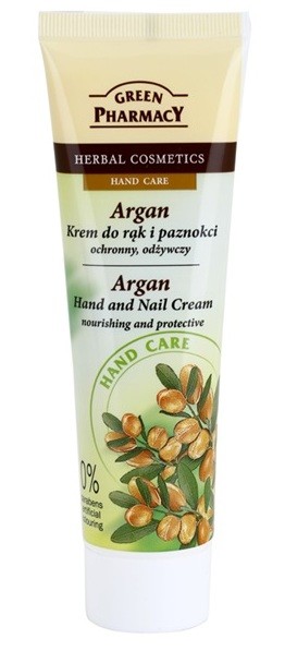 Green Pharmacy Hand Care Argan tápláló és védőkrém kézre és körmökre  100 ml