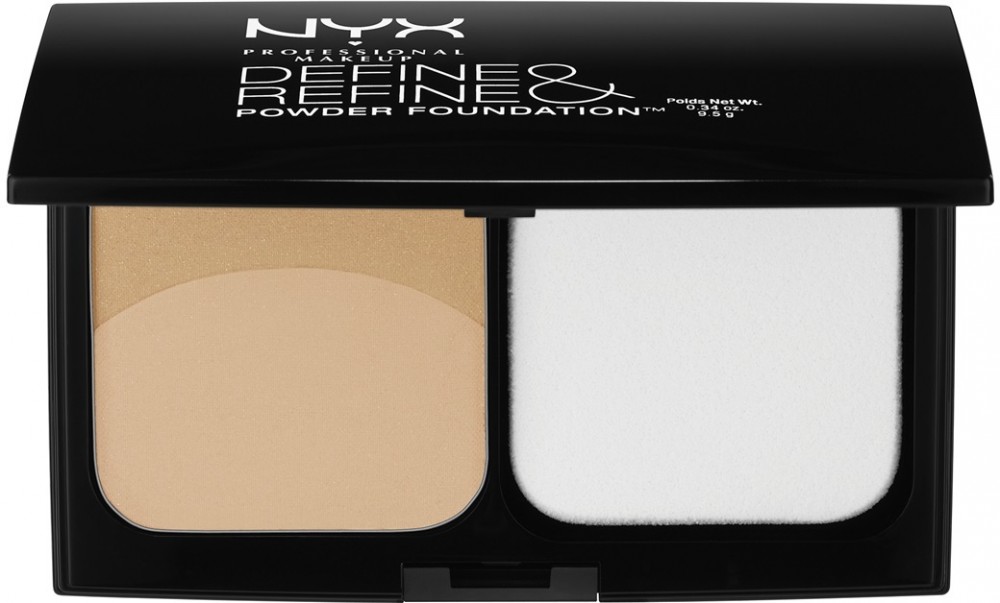 NYX Professional Makeup Define & Refine púderes make-up árnyalat 04 Beige 9,5 g