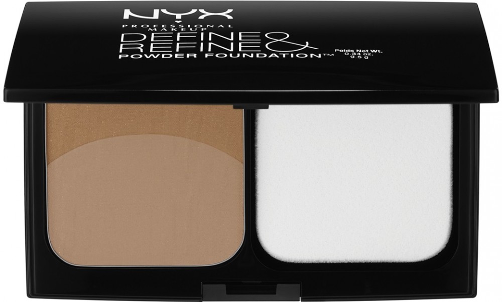 NYX Professional Makeup Define & Refine púderes make-up árnyalat 06 Deep 9,5 g