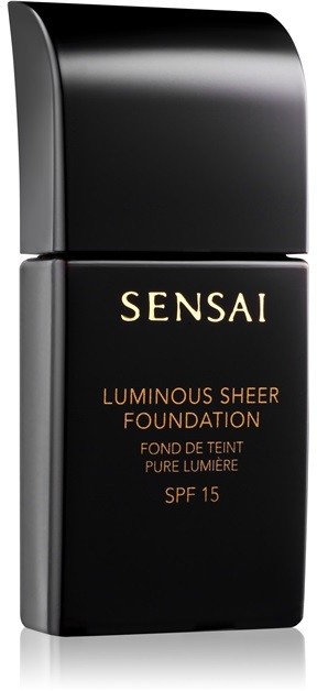 Sensai Luminous Sheer élénkítő folyékony make-up SPF 15 árnyalat LS206 Brown Beige 30 ml