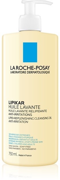 La Roche-Posay Lipikar bőrpuhító tisztító olaj irritáció ellen  750 ml
