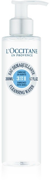 L'Occitane Karité tisztító víz 3 az 1-ben  200 ml