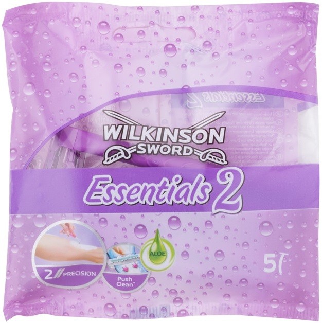 Wilkinson Sword Essentials 2 eldobható borotva 5 db hölgyeknek