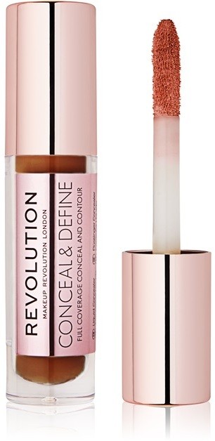 Makeup Revolution Conceal & Define folyékony korrektor árnyalat C14 3,4 ml