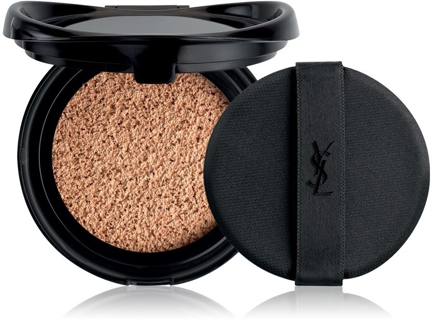 Yves Saint Laurent Encre de Peau Le Cushion hosszantartó szivacsos make-up  SPF 23 utántöltő árnyalat B30 Beige 14 g