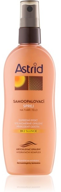 Astrid Sun önbarnító spray testre és arcra  150 ml