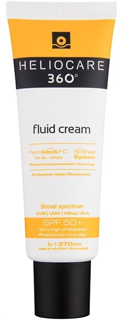 Heliocare 360° napozó fluid krém SPF 50+  50 ml