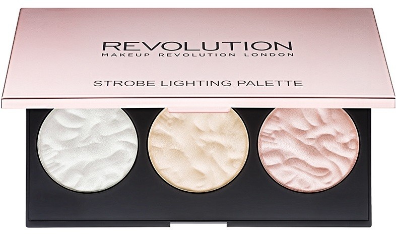 Makeup Revolution Strobe Lighting bőrvilágosító paletta  11,5 g