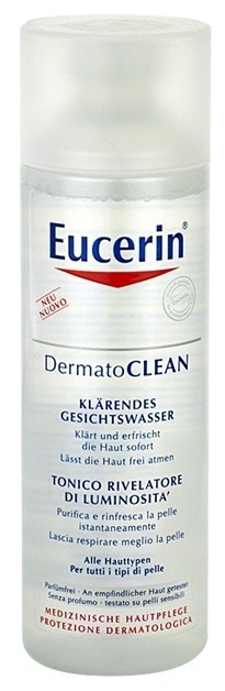 Eucerin DermatoClean tisztító arcvíz minden bőrtípusra  200 ml