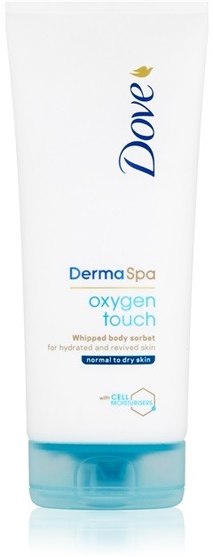 Dove DermaSpa Oxygen Touch könnyű testápoló krém  200 ml