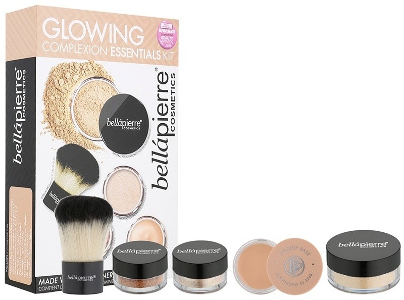 BelláPierre Glowing Complexion Essentials Kit kozmetika szett I.