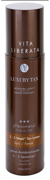 Vita Liberata Phenomenal önbarnító tej árnyalat Dark 150 ml