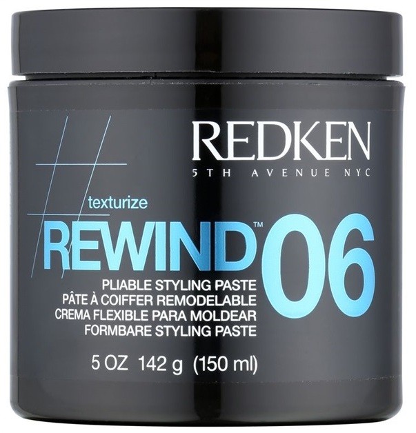 Redken Texturize Rewind 06 styling modellező paszta hajra hajra  150 ml