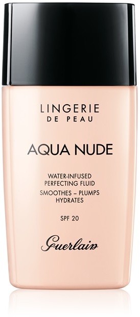 Guerlain Lingerie de Peau Aqua Nude könnyű hidratáló make-up SPF 20 árnyalat 03W Natural Warm 30 ml