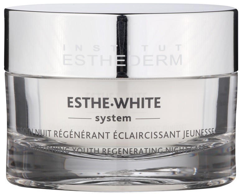 Institut Esthederm Esthe White éjszakai fehérítő krém regeneráló hatással  50 ml