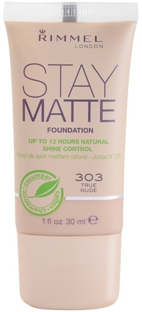 Rimmel Stay Matte hab make-up árnyalat 303 True Nude 30 ml